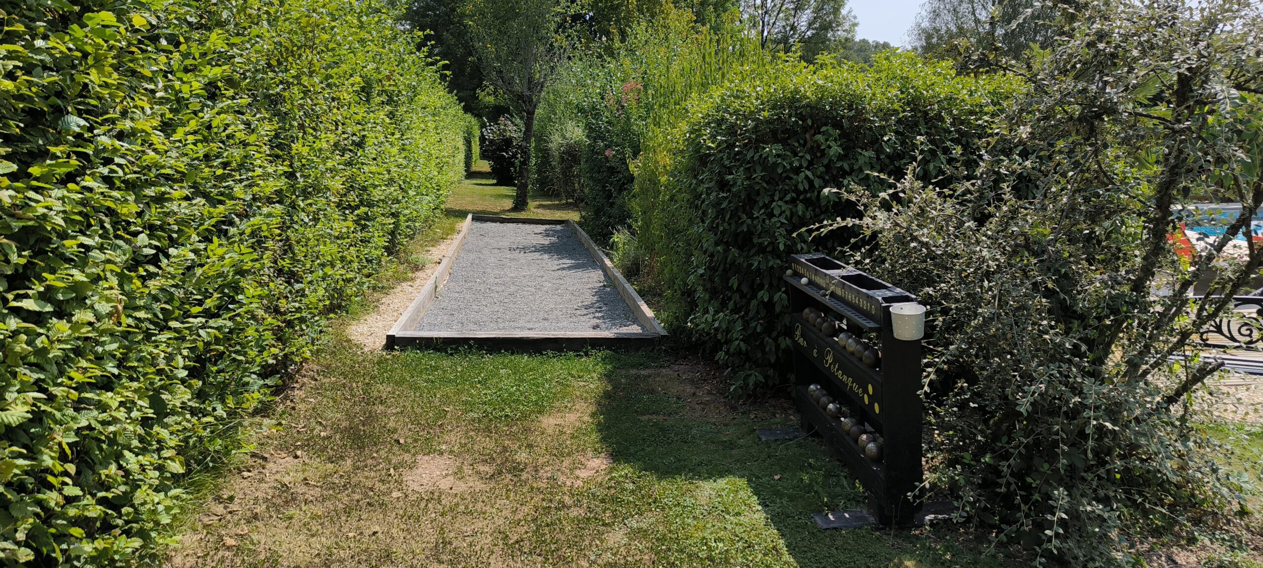 Terrain de pétanque